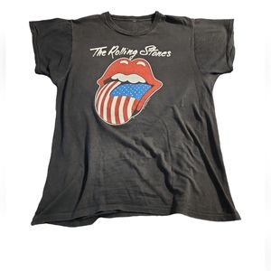 Vintage Rolling Stones 1981 North American Tour tshirt single stitched